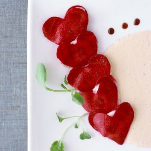 beet ravioli