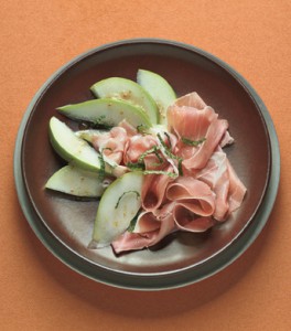 pear with prosciutto